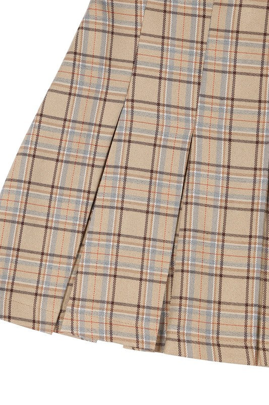 Buy KLART Checkered Skirt | Skirt for Women | Pleated Skirt | Tennis Skirt  | Mini Skirt | Girls Skirts | Midi Skirt | Short Skirt | Skort (Black Check  - Size